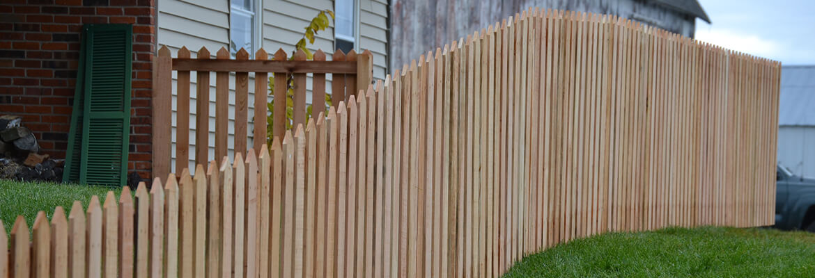 Wood Fencing and Picket Fencing in Wausau, WI