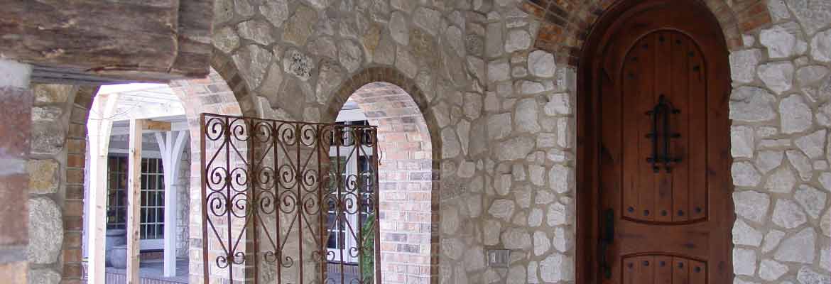 JAT Masonry can do Brick or Stone Fireplaces