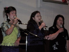 Local musicians added to the festivities.