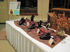 Jewelry, custom designed for People to People by local artisan Renee Dovorany, was sold at the concert to benefit the People to People Project. 