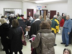 The event drew people from throughout the Wausau area.
