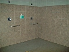 Men's Locker Room - the showers.