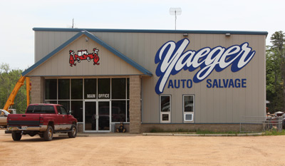Yaeger Auto Salvage location