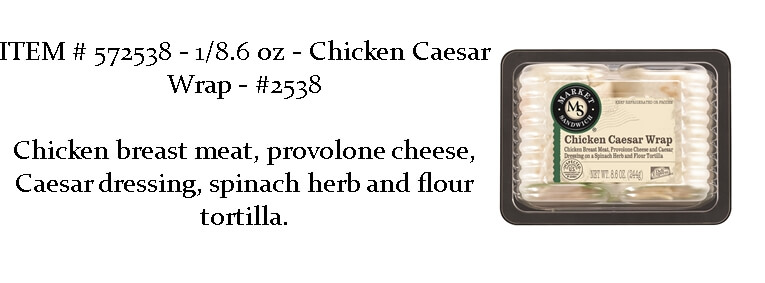 Chicken Caesar Ranch at Merrill Distributing