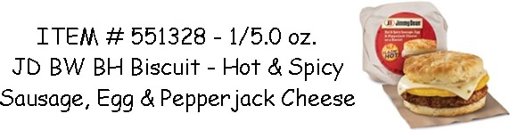 Spicy Sausage egg and Pepperjack Cheese
