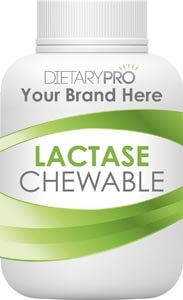 Lactase Chewable, Dietary Pro, Wausau, WI.