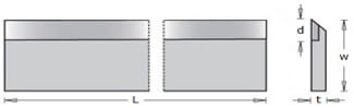 Carbide Tip Corrugated Knifestock