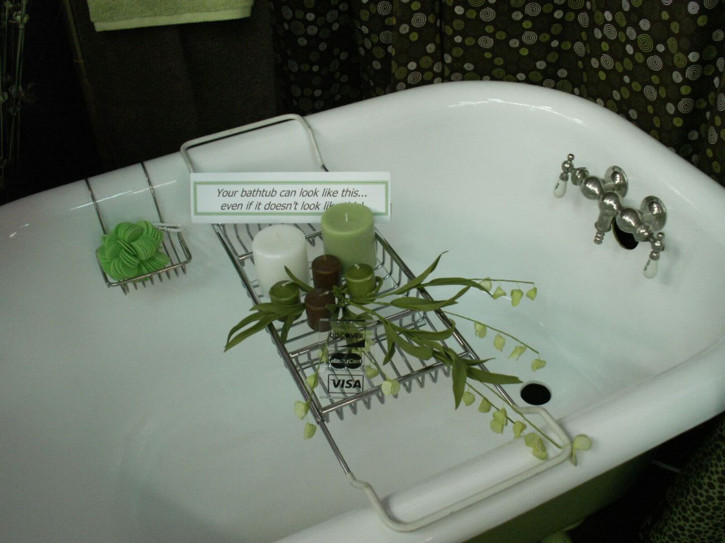 Your bathtub can look like this ...even if it doesn't look like this!