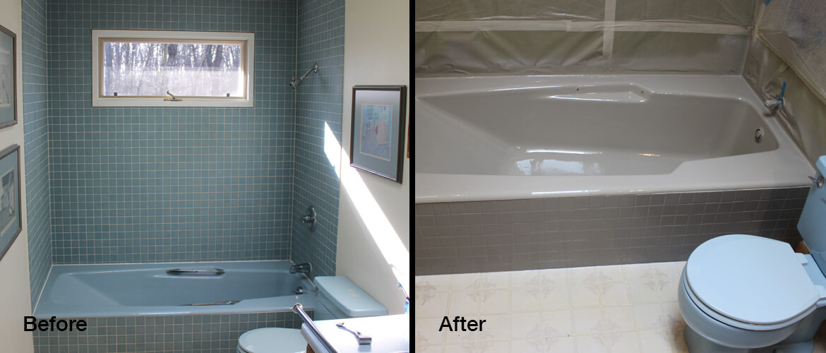 bath tub restoration in Wausau, WI