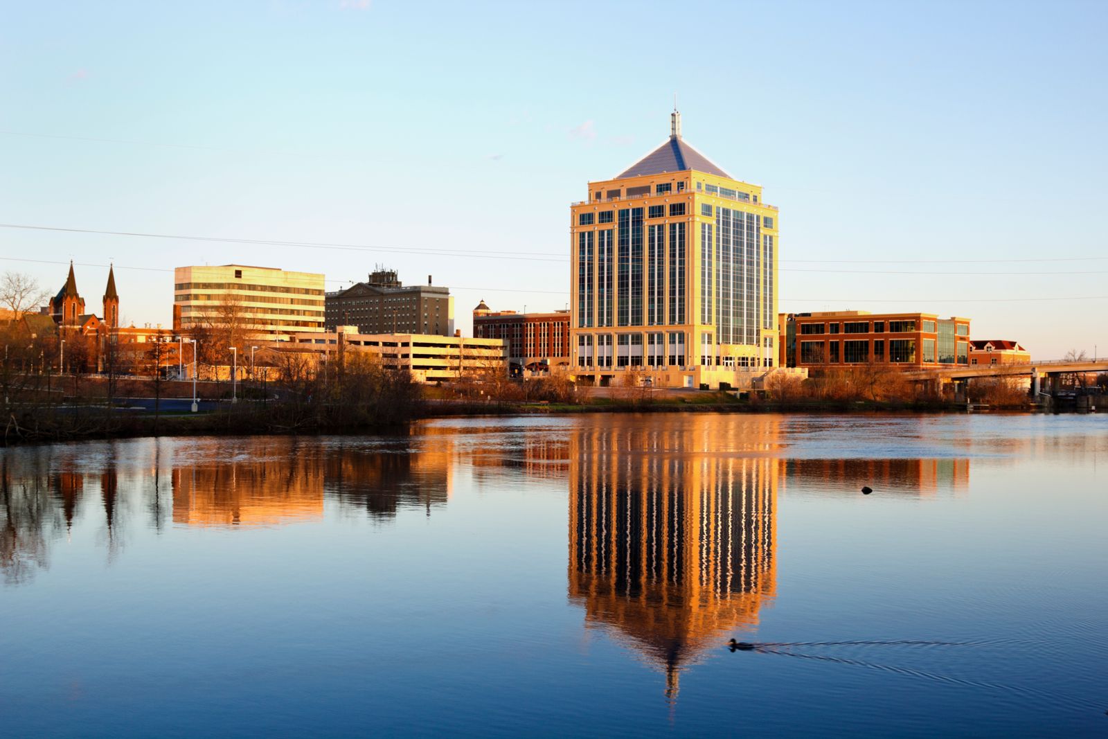 river view of wausau