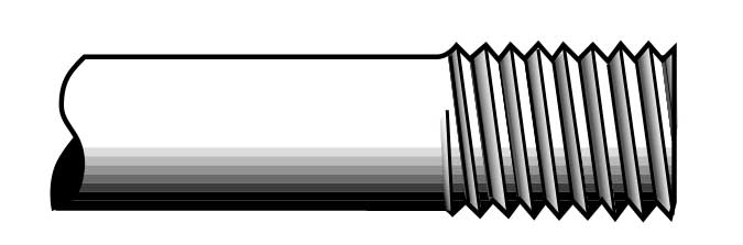 Metal Cut Standard Roll Thread