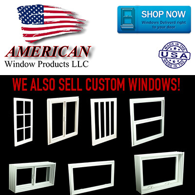 8 inch Wall PVC Hinged Basement Windows  