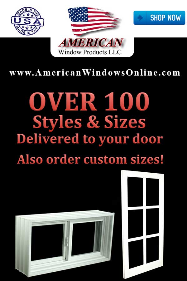 Lowest Prices! Affordable PVC Non Insulated Single Hung Windows  