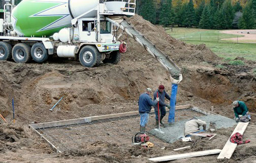 concrete foundations in Wausau, WI