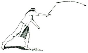 The atlatl or spear thrower
