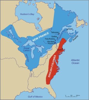 New France and English Colonies 