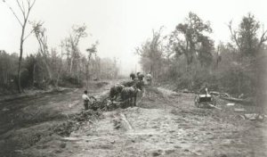 Building the Marathon County Railroad in the late 1890’s.