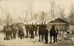 Seven logging camps operated in what is now the Mead Wildlife Area. These camps were gone in a couple years when all of the timber was cut.