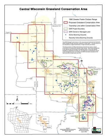 Grassland Conservation Area Map