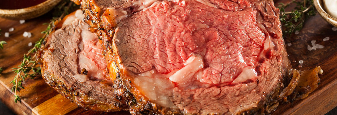 Prime Rib Special on Saturday in Mosinee and Wausau by Hog Creek Bar & Grill