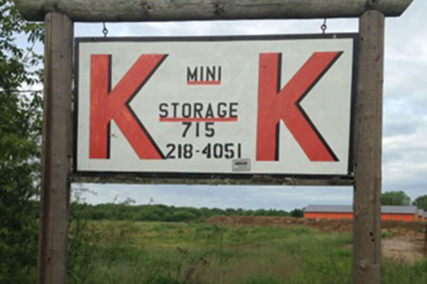 K K Mini Storage units, Marathon WI