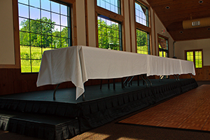 Staging and Risers Rental
