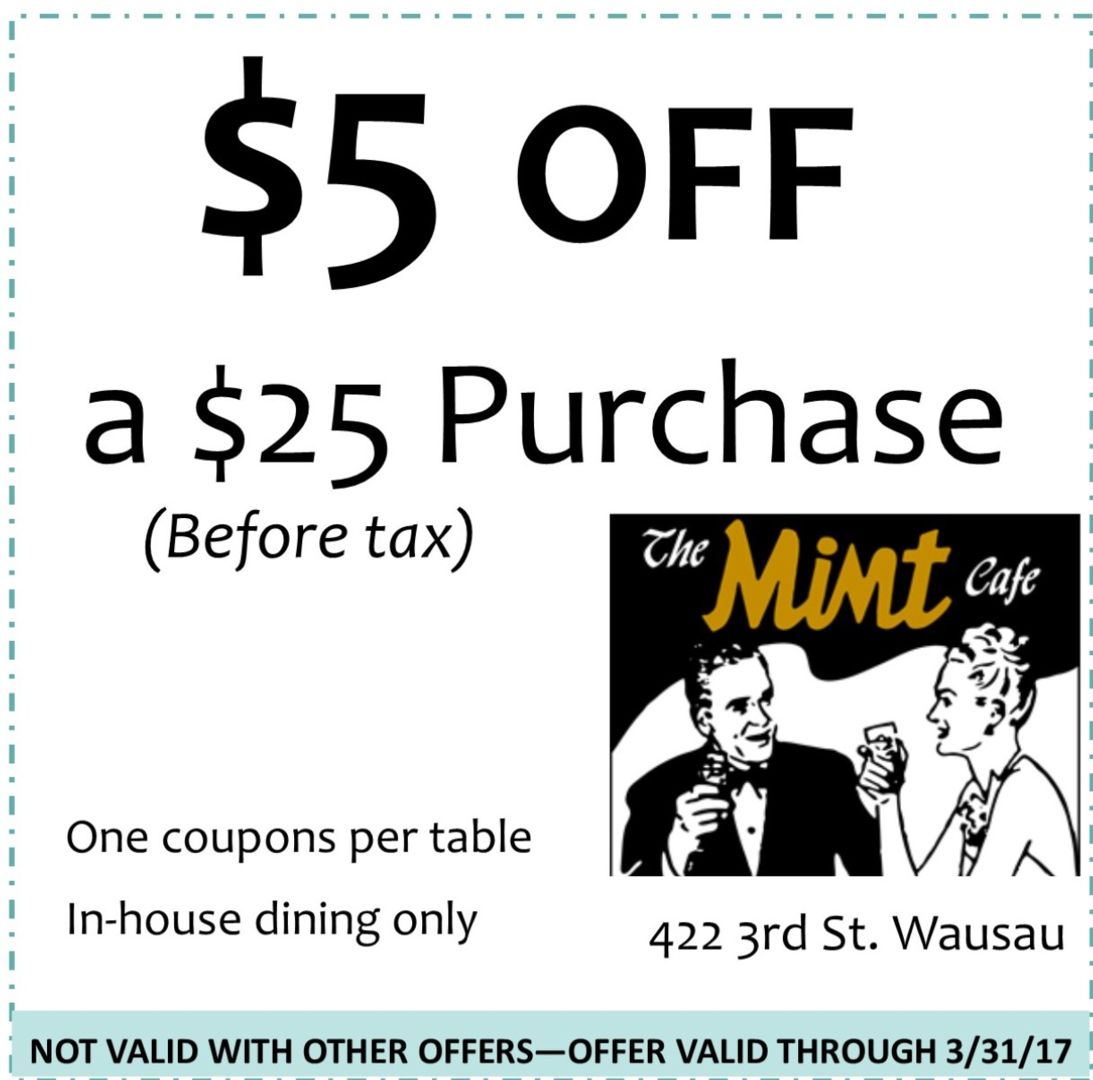   In Store Coupons for Wausau Area