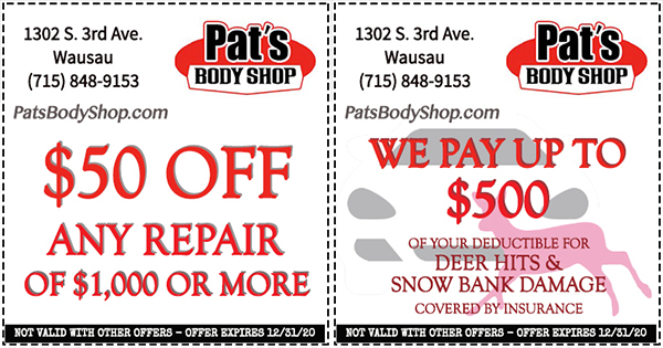   Automotive Coupons in Wausau