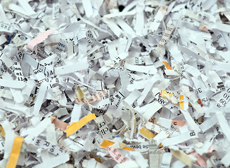 Document Shredding  IROW