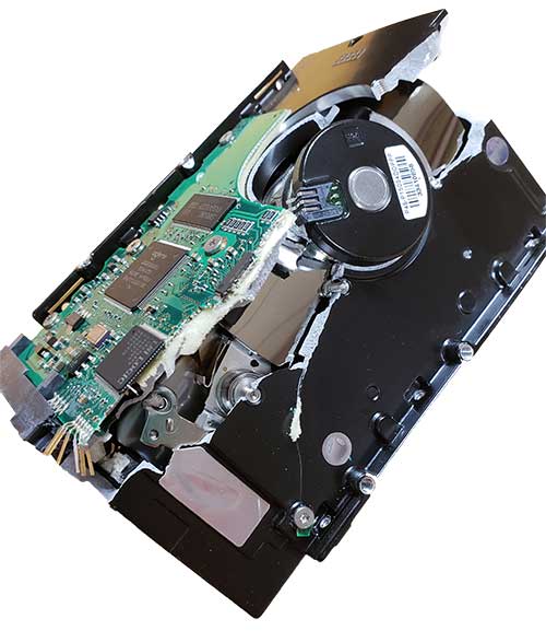 hard drive destruction in Staadts, WI