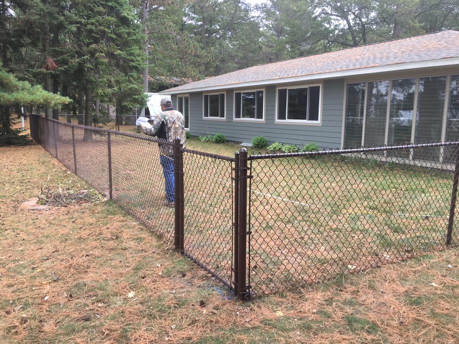 Chain Link Fence Countryside Fence Services of Wausau, LLC