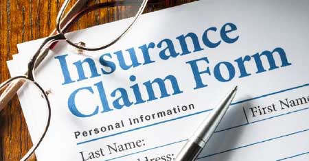 Insurance claim form