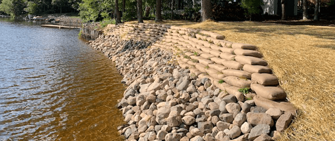 Shoreline Restoration in Central WI,