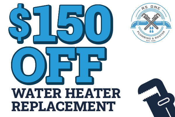 $150 Off Water Heater Replacement