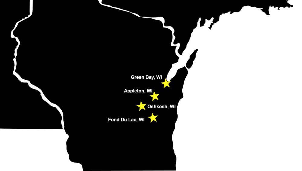 ServiceMaster RRH Service Area
