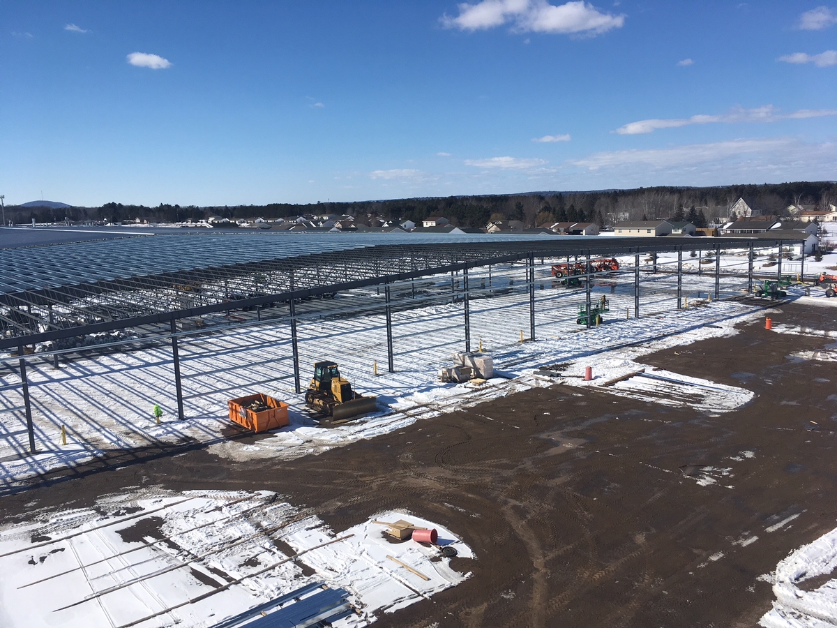 Steel set on Weston project