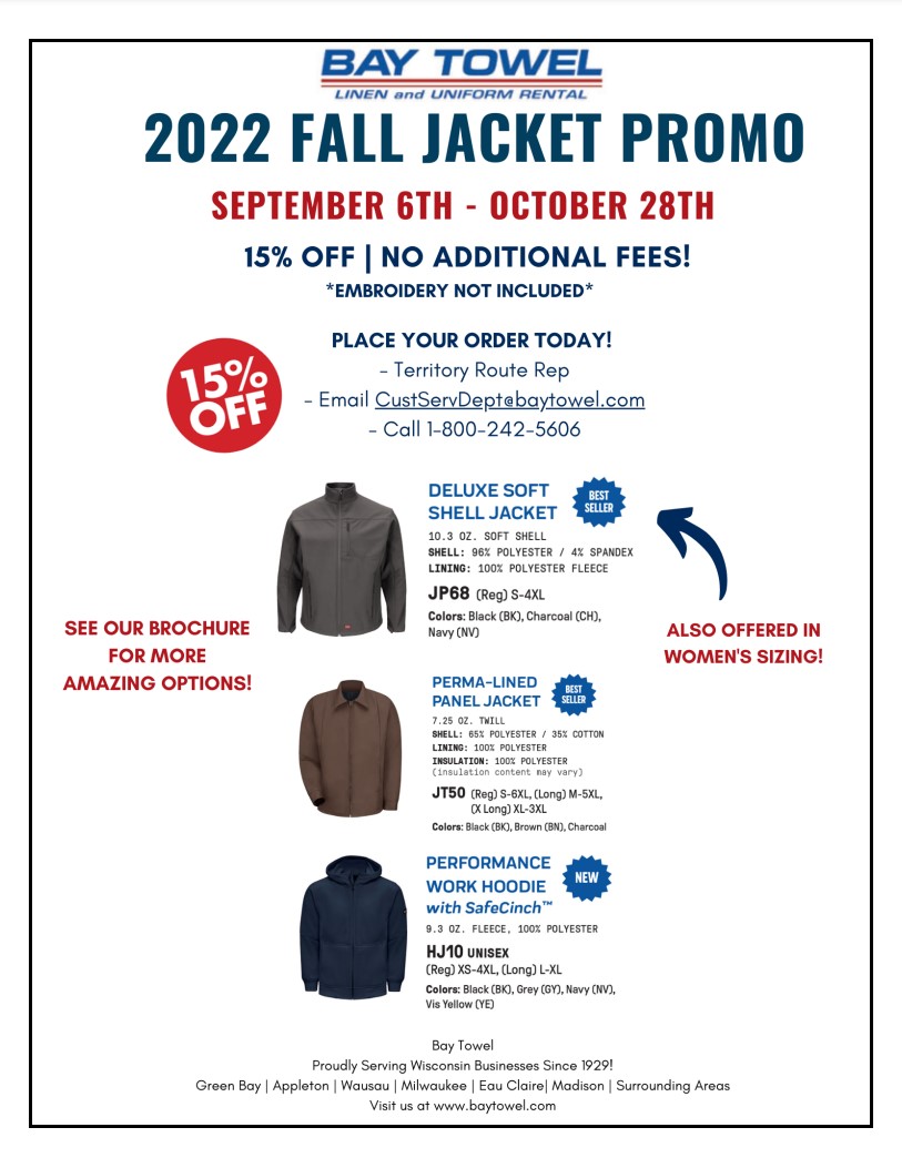 2022 Fall Jacket Promo