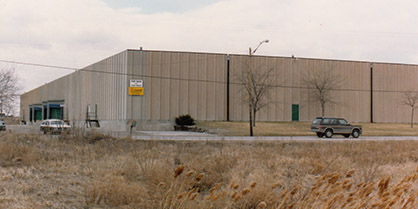 Bay Towel - Expanding Warehouse in 1989