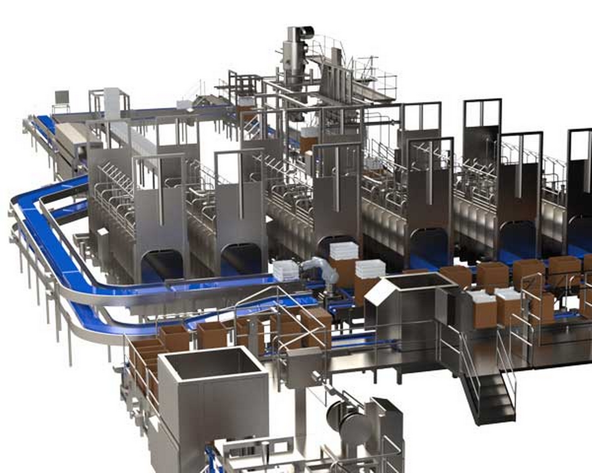 Dynamic Processed Cheese Cheese Processing, Engineered End-to-End