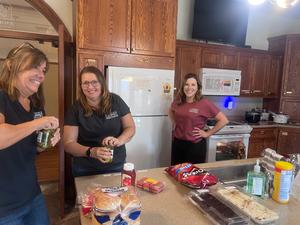 Loos Employees Volunteer At Ronald McDonald House
