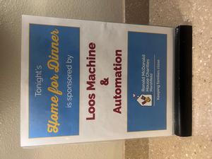 Loos Employees Volunteer At Ronald McDonald House