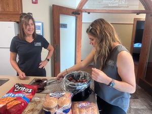 Loos Employees Volunteer At Ronald McDonald House