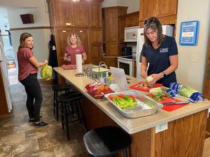 Loos Employees Volunteer At Ronald McDonald House