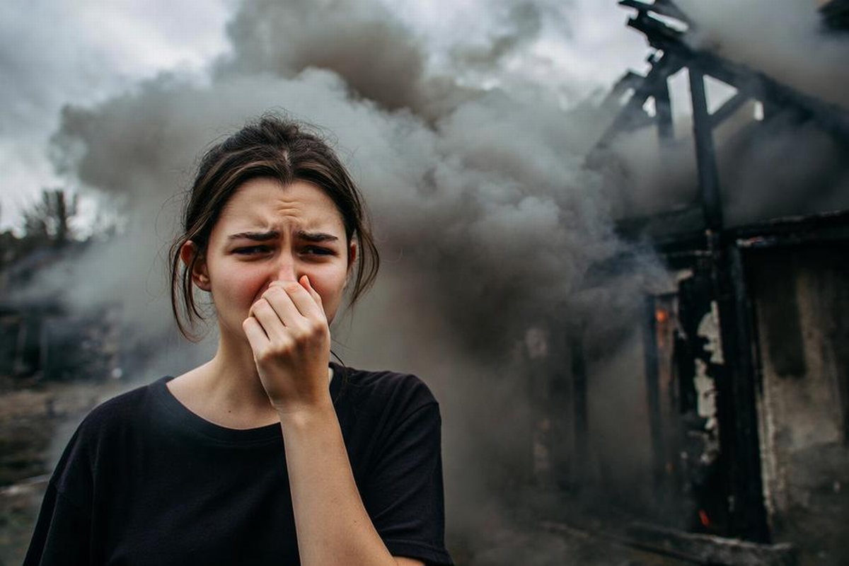 Is the Smell of Smoke After a Fire Dangerous?