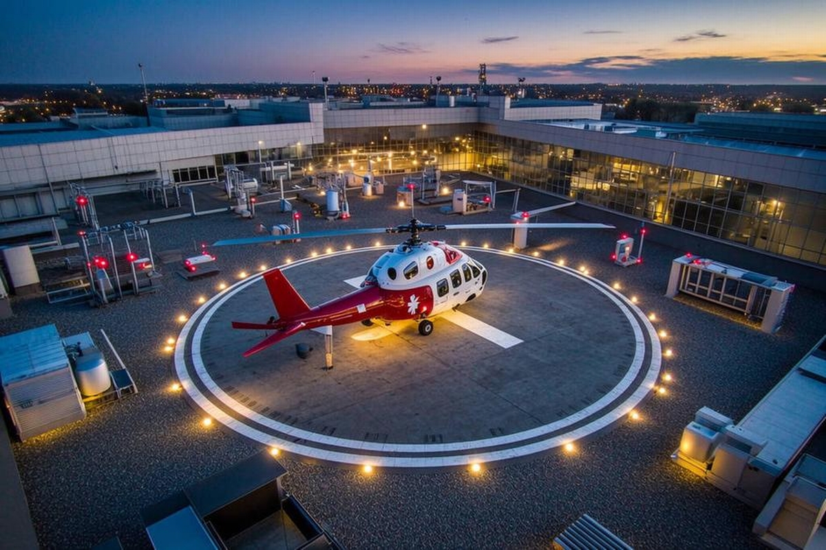 Features of Many Hospital Roofs and Why They Matter for Performance