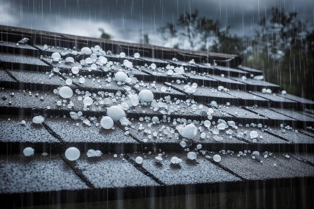 How to Spot What Hail Damage Looks Like on a Roof