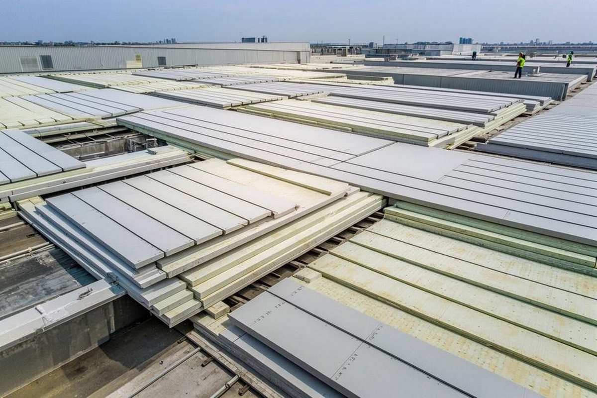 Tapered Roof Insulation for Better Drainage Performance