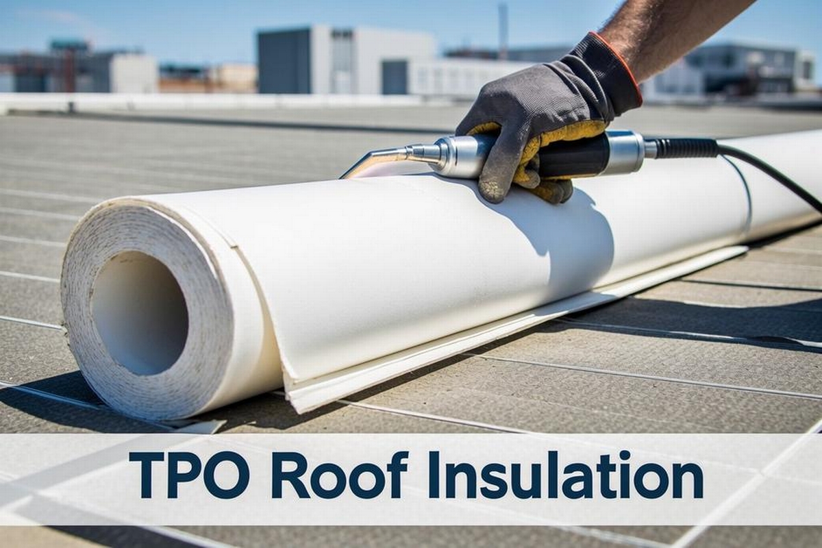 TPO Roof Insulation for Commercial Roofing Performance