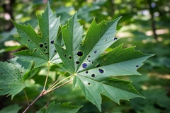 Black Spots on Maple Tree Leaves: Causes, Treatment, and Prevention