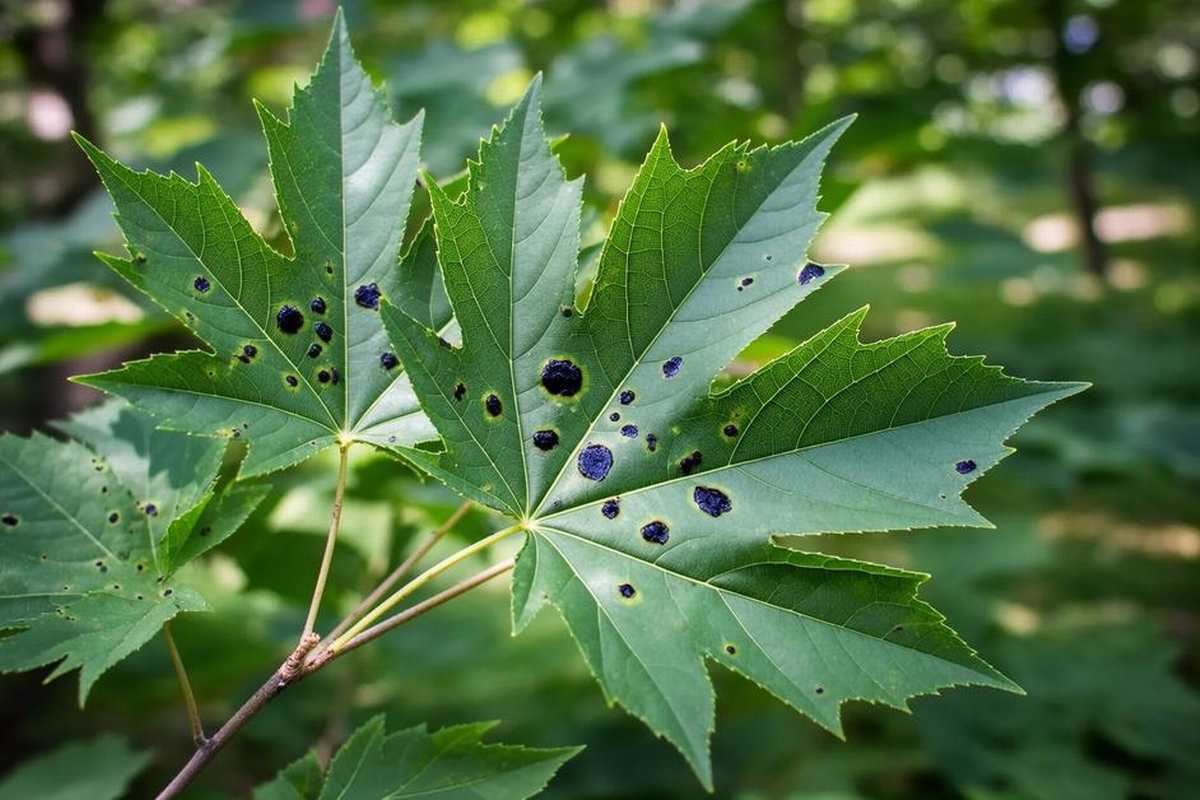 Black Spots on Maple Tree Leaves: Causes, Treatment, and Prevention